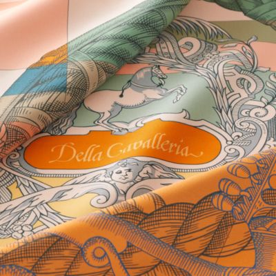 ⭐HERMES⭐ 　エルメス　カレ90 ダブルフェイス デッラ　カヴァッレリア カレ 90 ダブルフェイス 《デッラ・カヴァッレリア》 | Hermès